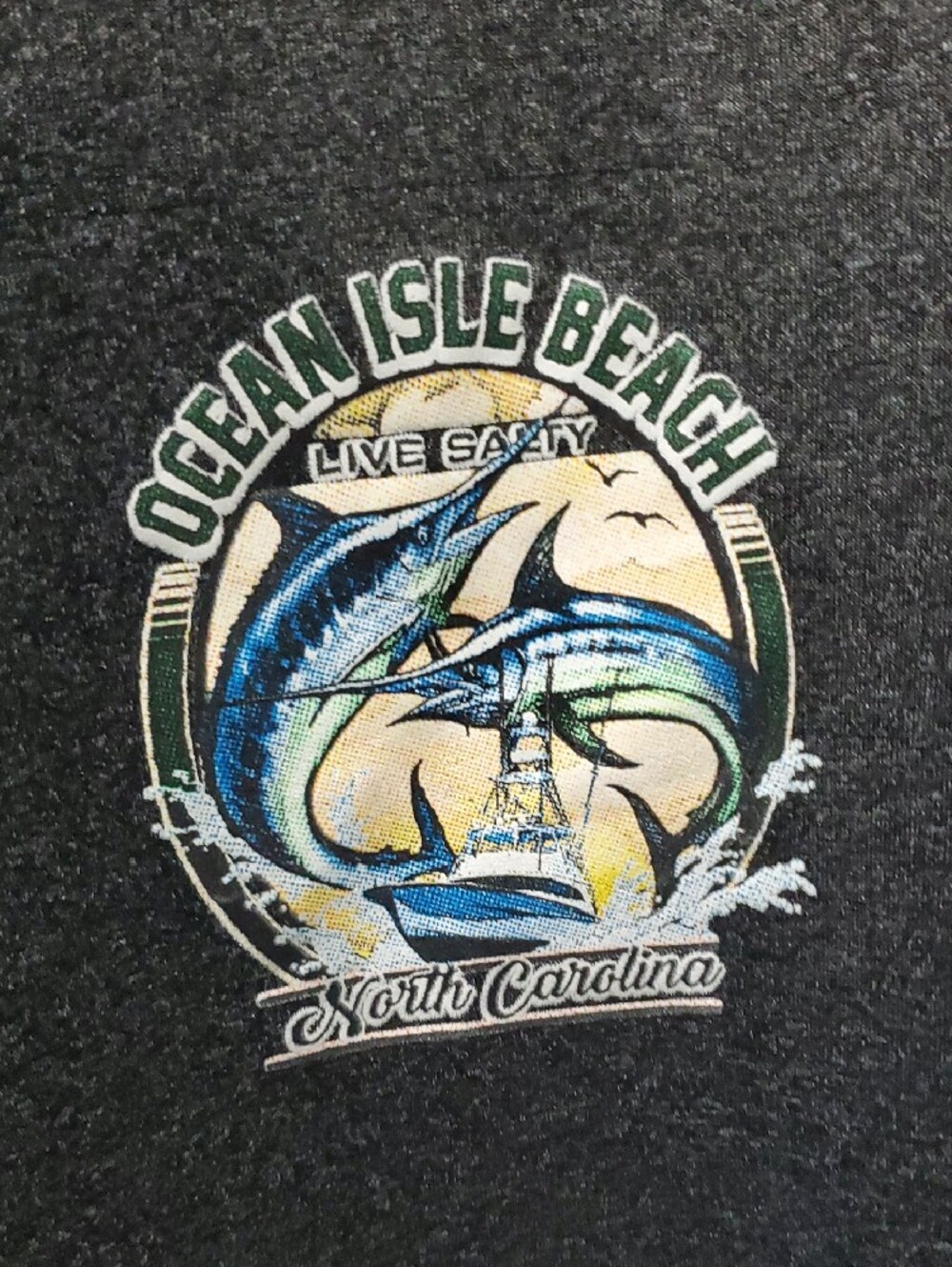 Spicy Tuna Long-Sleeve Graphic Tee - Ocean Isle Beach - Picture 3 of 5